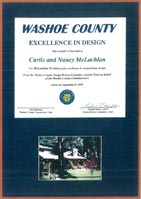 1999 Washoe County Excellence in Design
