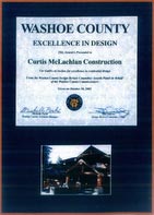 2002 Washoe County Excellence in Design