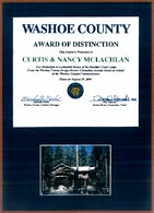 2004 Washoe County Award of Distinction